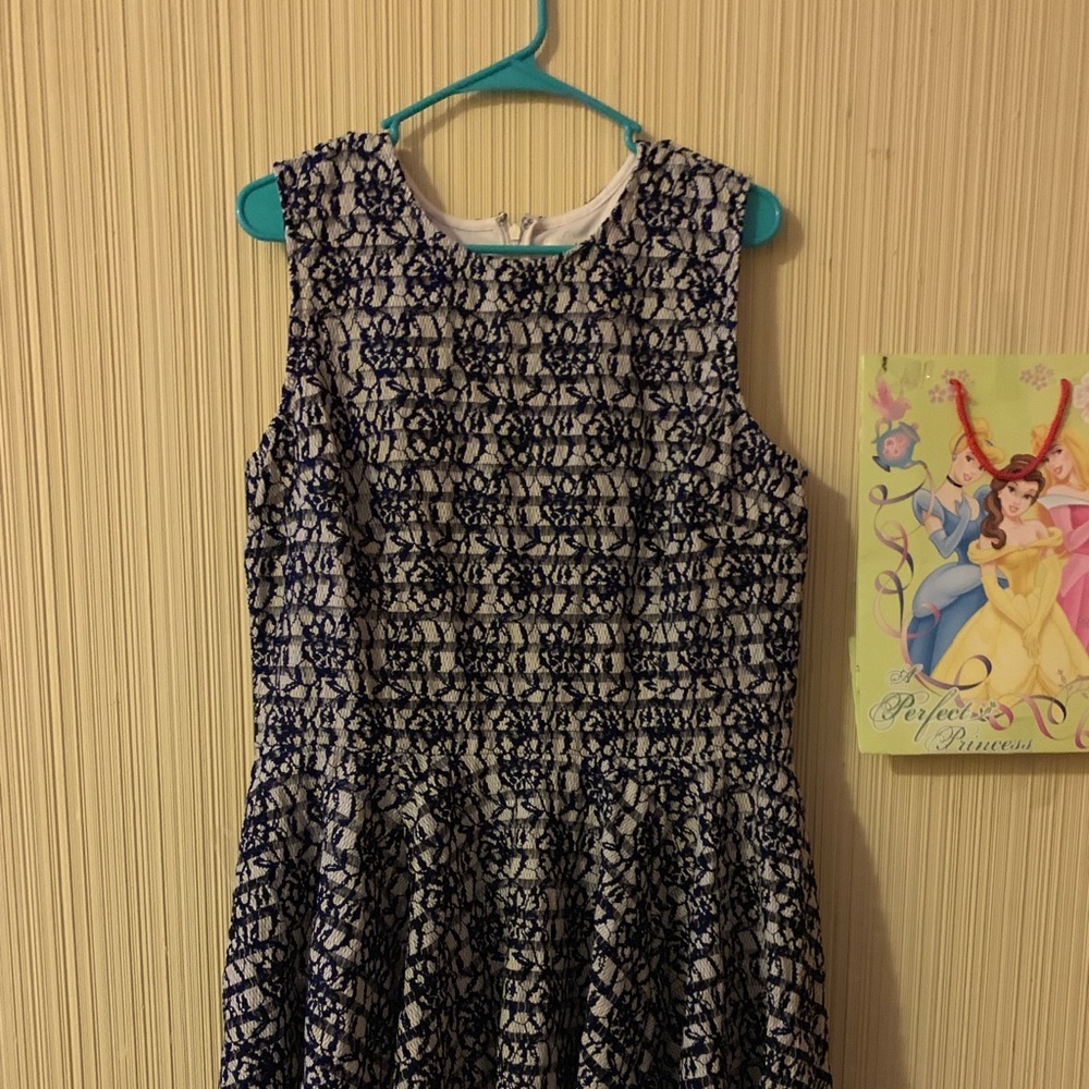 Dark navy dress